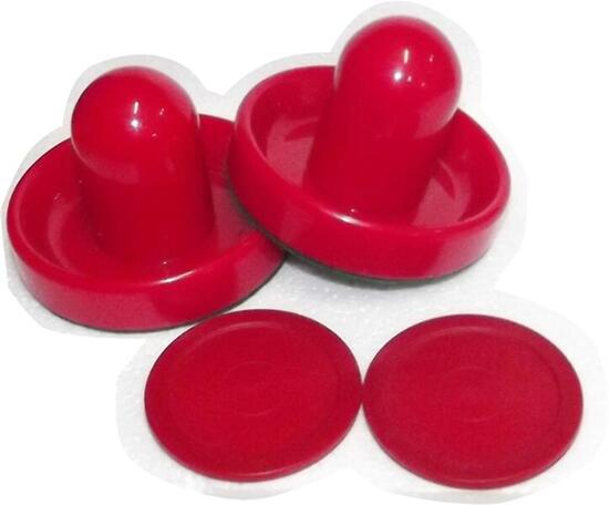 Set Airhockey 2 Schläger 96mm + 2 Pucks 63mm