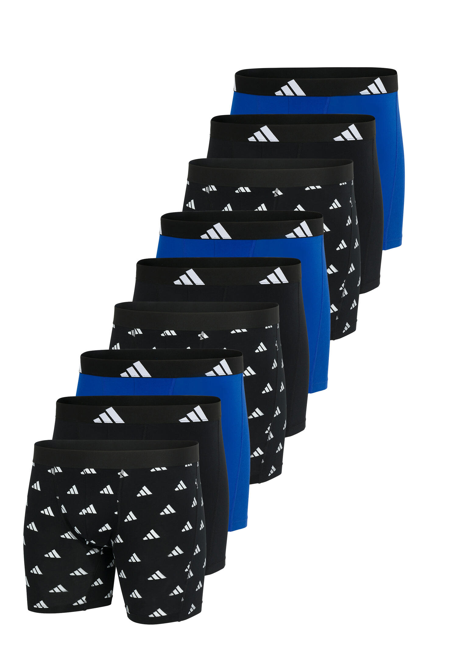 Adidas Basic Boxer Brief Men Herren Unterhose Shorts Unterwäsche 9er Pack 2/2