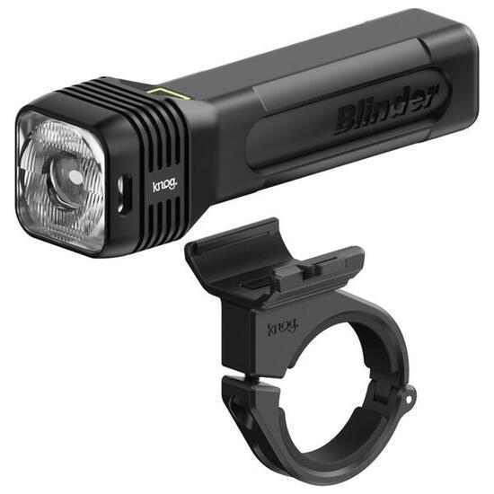 Knog Blinder 700 Fahrradlampe, StVZO Weiße LED, Schwarz 700 Lumen / 117 Lux