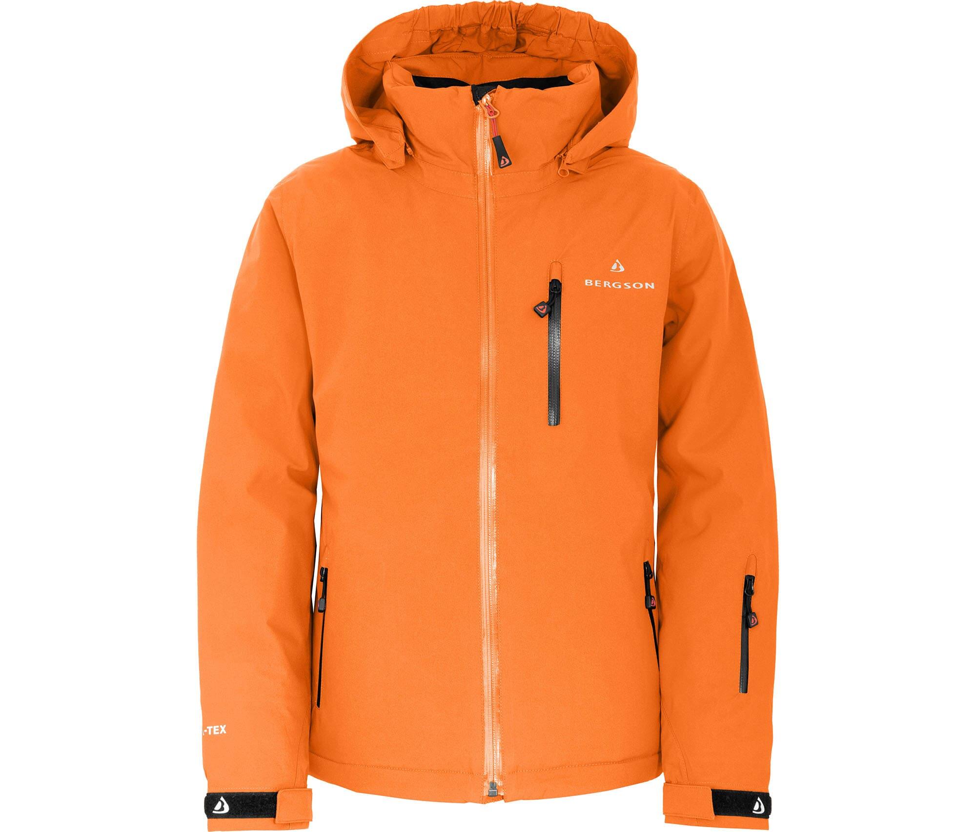Kinder Skijacke ultimativer Schutz und Komfort für junge Abenteurer! Orange 2/7