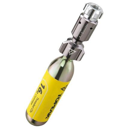 Topeak CO2 Kartuschenpumpe Micro Booster, Grau