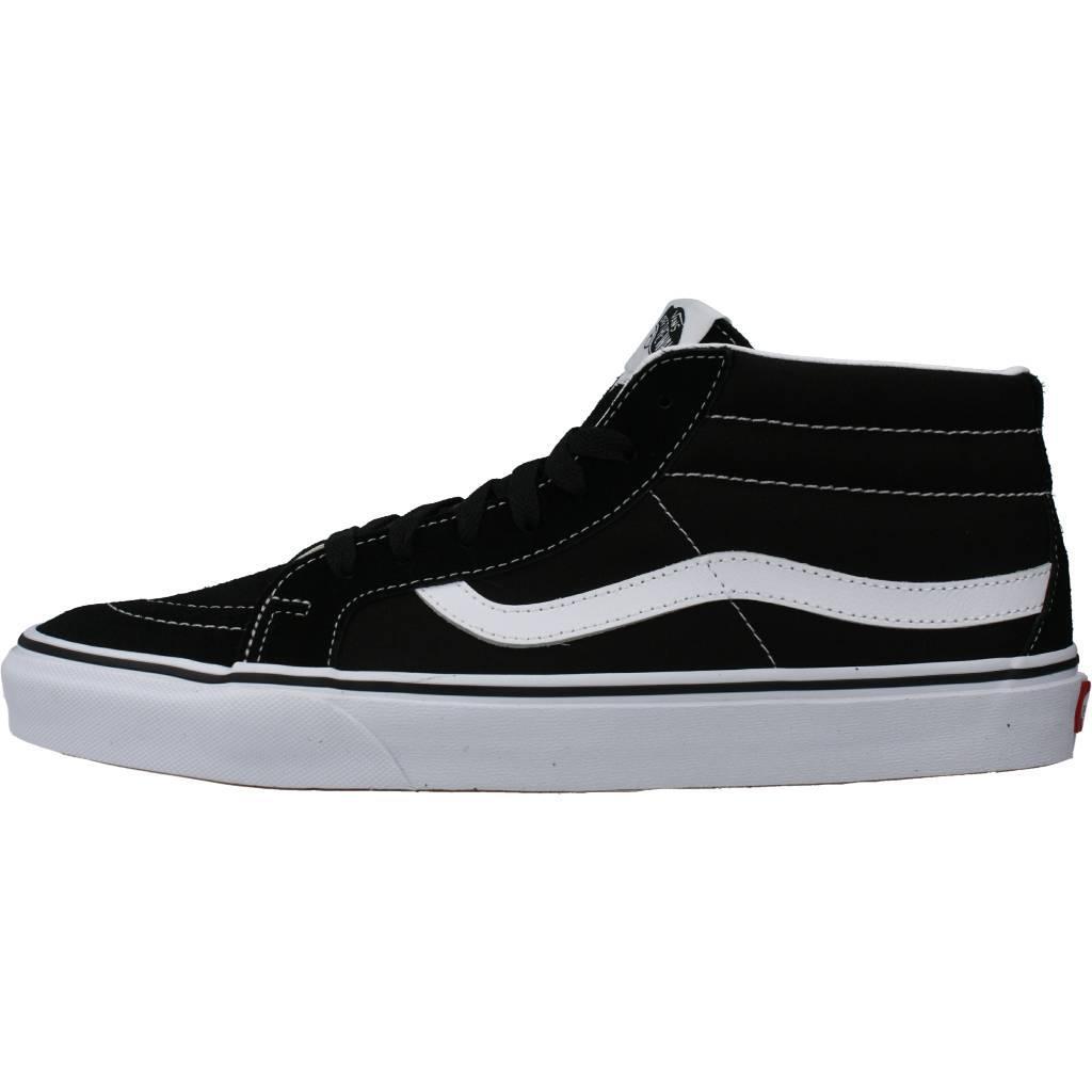 Ténis Vans Modelo Ua Sk8-mid Cor Preto 2/5