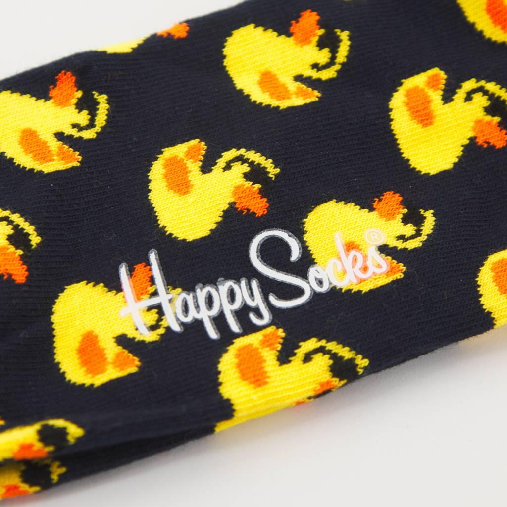 Meias Happy Socks Modelo Rubber Duck Cor Azul 4/5