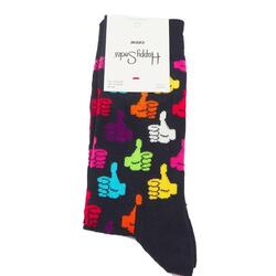 Chaussettes Happy Socks Modèle Thumbs Up Sock Couleur Noir