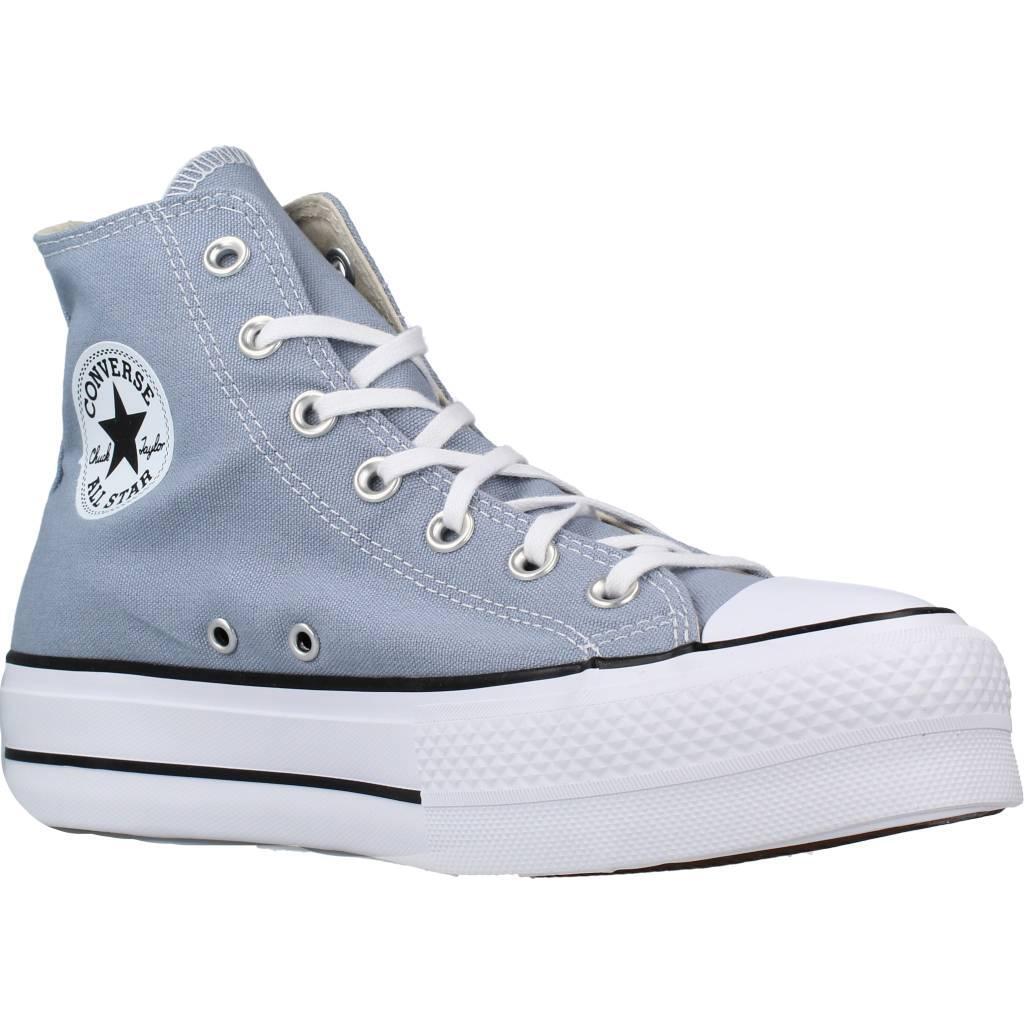 Baskets Converse Modèle Ctas Lift Hi Obsidian Couleur Bleu 5/5