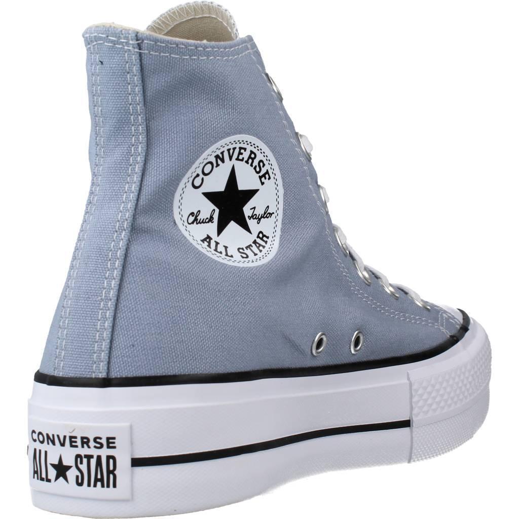 Baskets Converse Modèle Ctas Lift Hi Obsidian Couleur Bleu 3/5