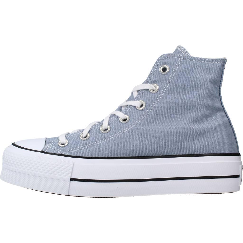 Baskets Converse Modèle Ctas Lift Hi Obsidian Couleur Bleu 2/5
