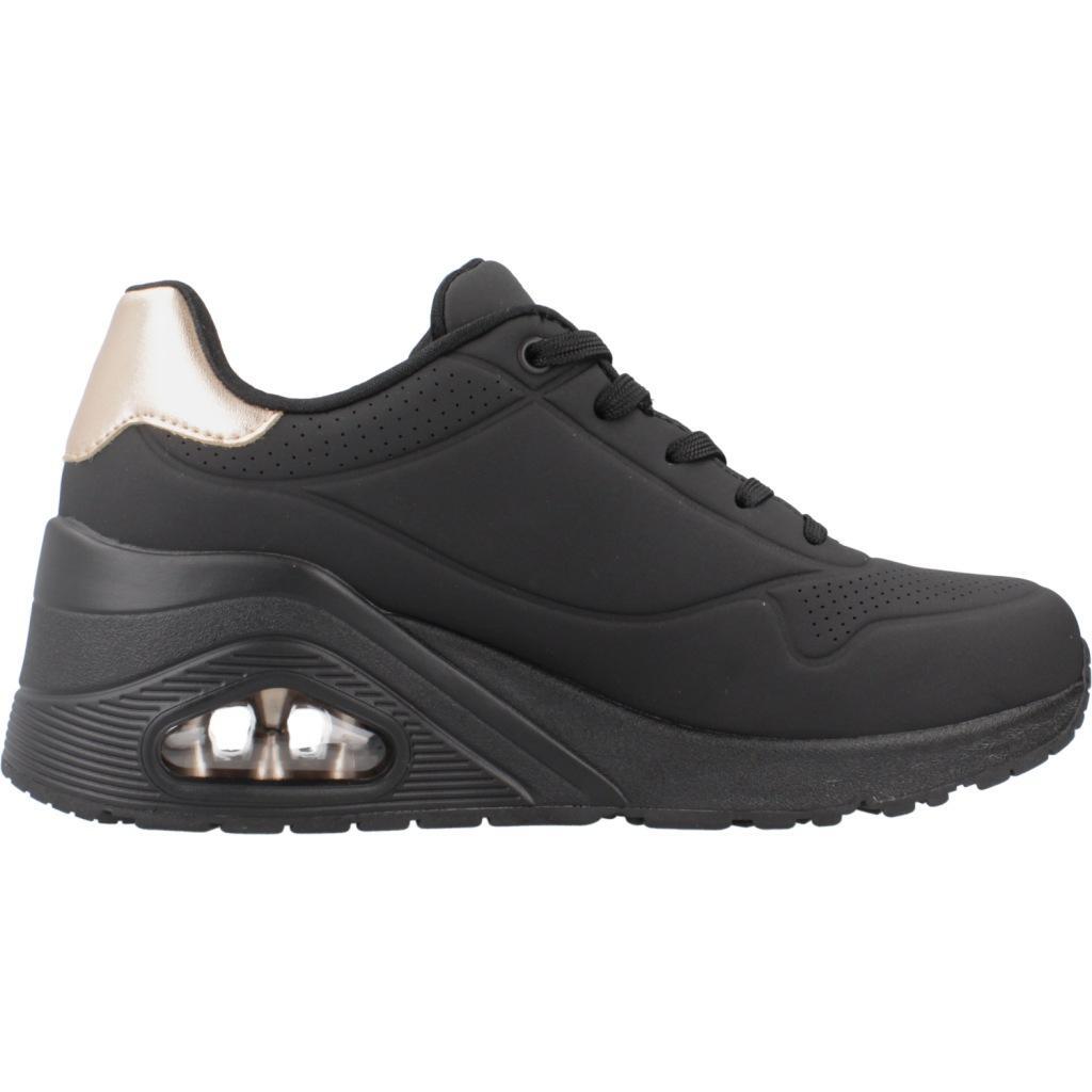 Baskets Skechers Modèle Uno Wedge - Hi Steps Couleur Noir 4/5
