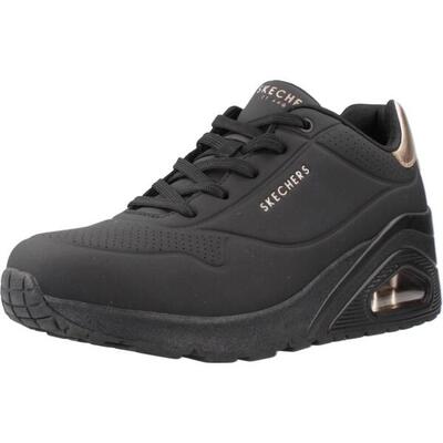 Sneakers skechers model uno wedge - hi steps kleur zwart