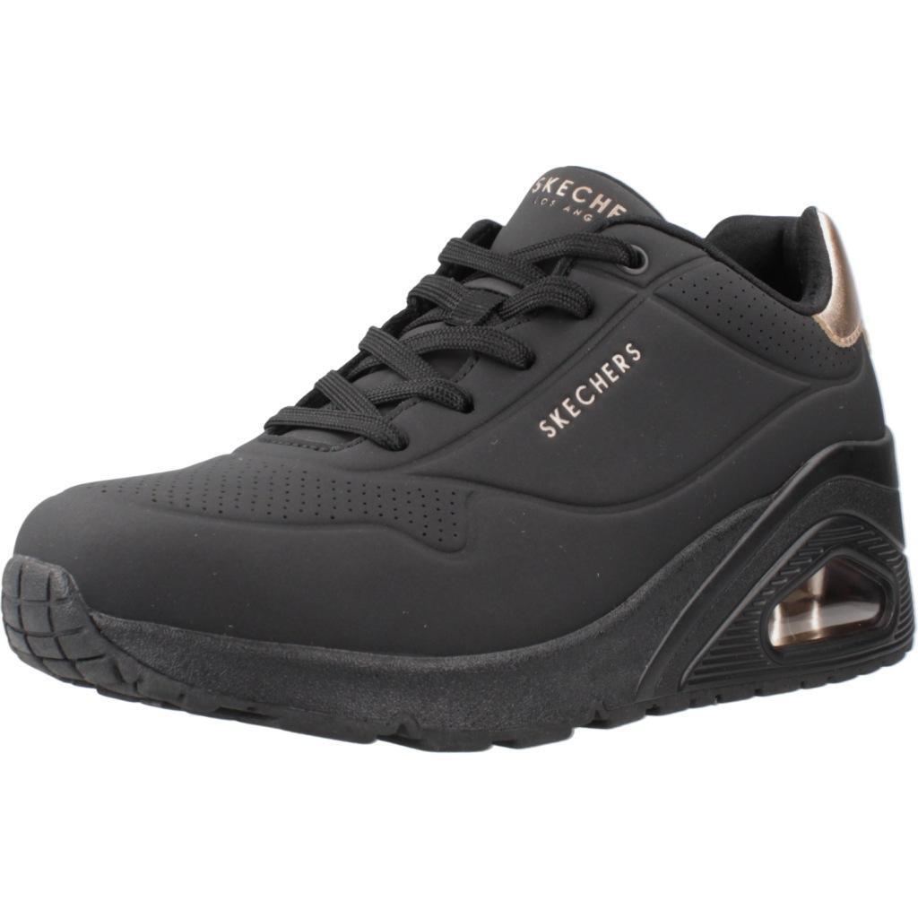 Tenisówki Skechers Model Uno Wedge - Hi Steps Kolor Czarny