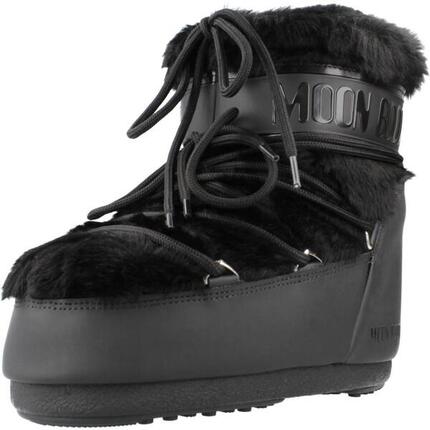 Stiefel Moon Boot Modell Mb Icon Low Faux Fur Farbe Schwarz