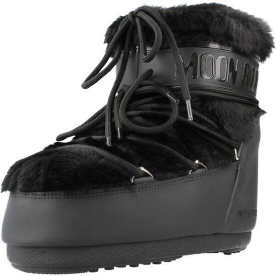 Stiefel Moon Boot Modell Mb Icon Low Faux Fur Farbe Schwarz
