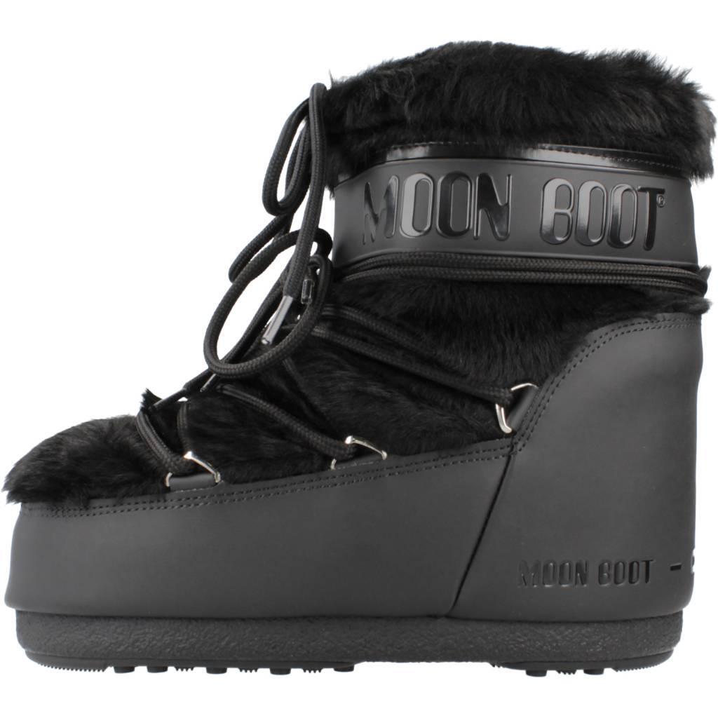 Buty MOON BOOT MB ICON LOW FAUX FUR Czarny 2/5