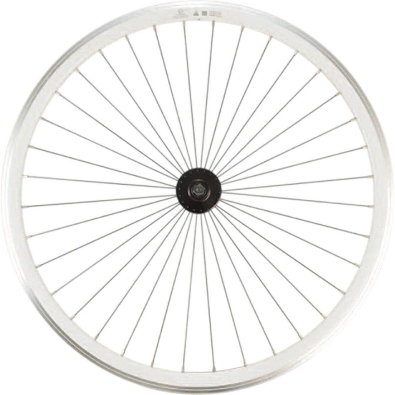 VELOX Velox Vorderrad Mach1 550 622x17c Weiß - Perfekt für Rennradfahrer