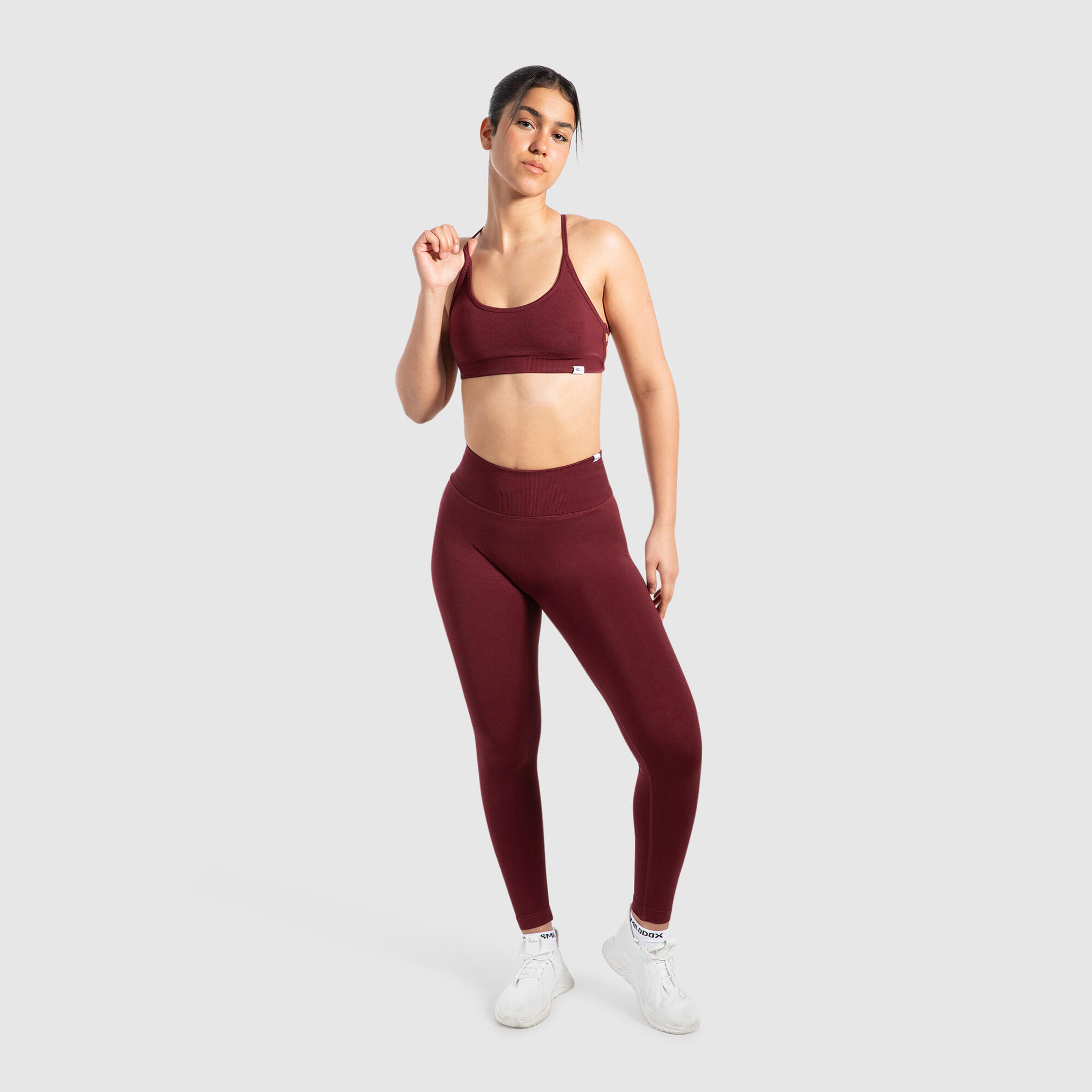 Damen Leggings Sena Bordeaux 3/6
