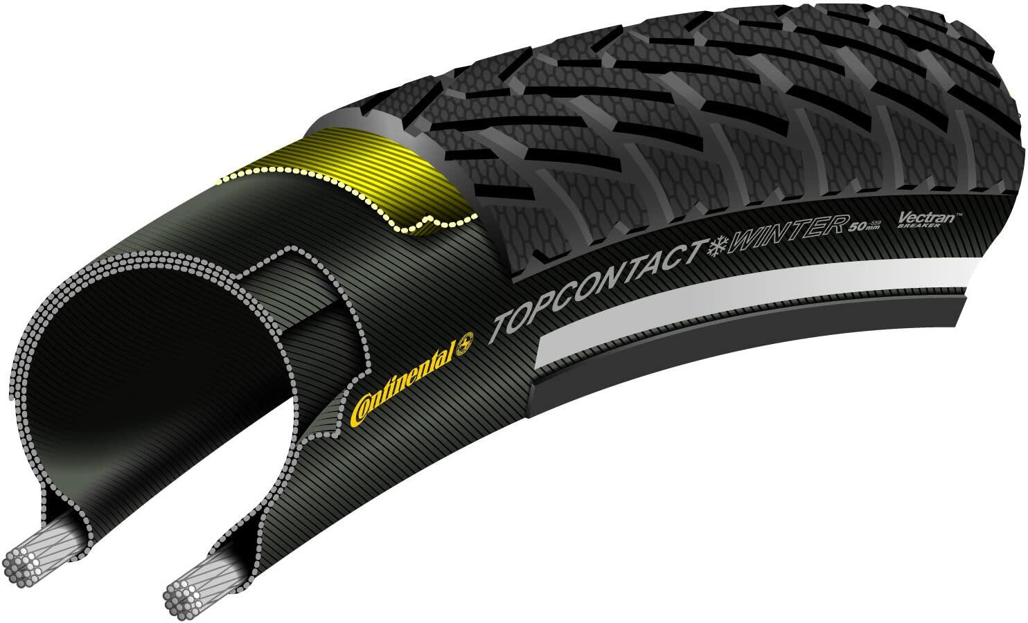 Reifen Continental Top Contact II Winter Premium 27,5x2,00 2/2