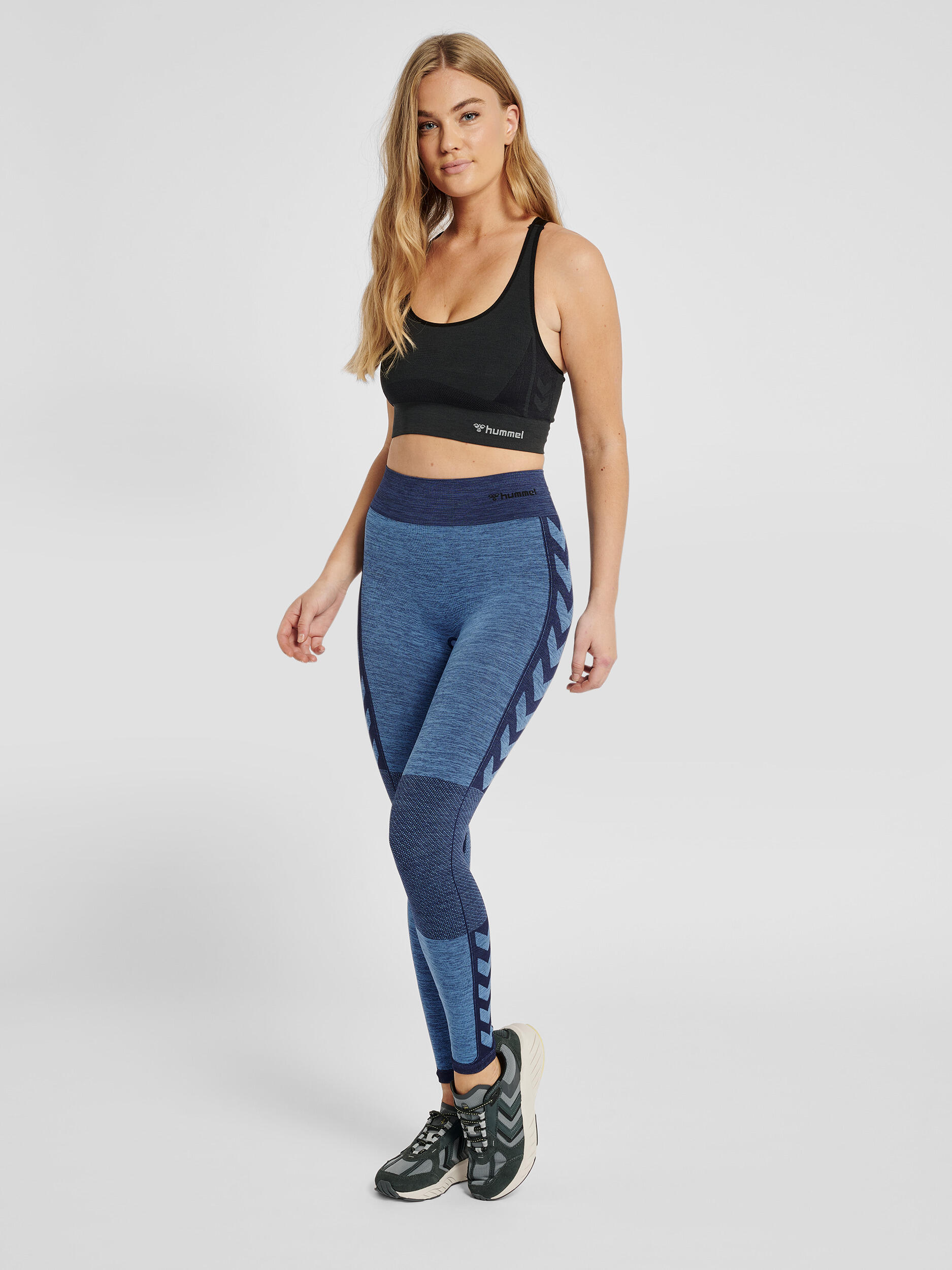 Hmlclea Mallas de cintura media sin costuras Leggings Mujer 2/7