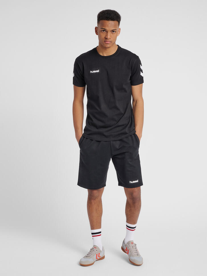 Koszulka sportowa z krótkim rękawem męska Hummel hmlGO cotton