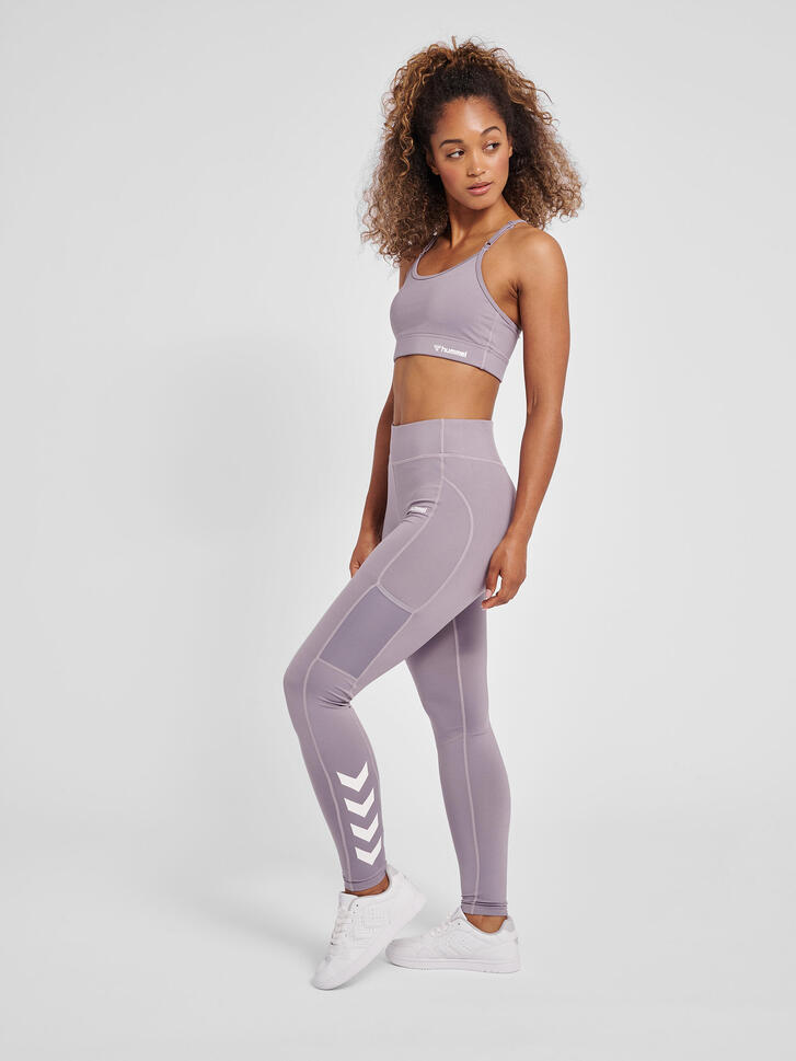 Damskie legginsy mid-rise Hummel MT Chipo