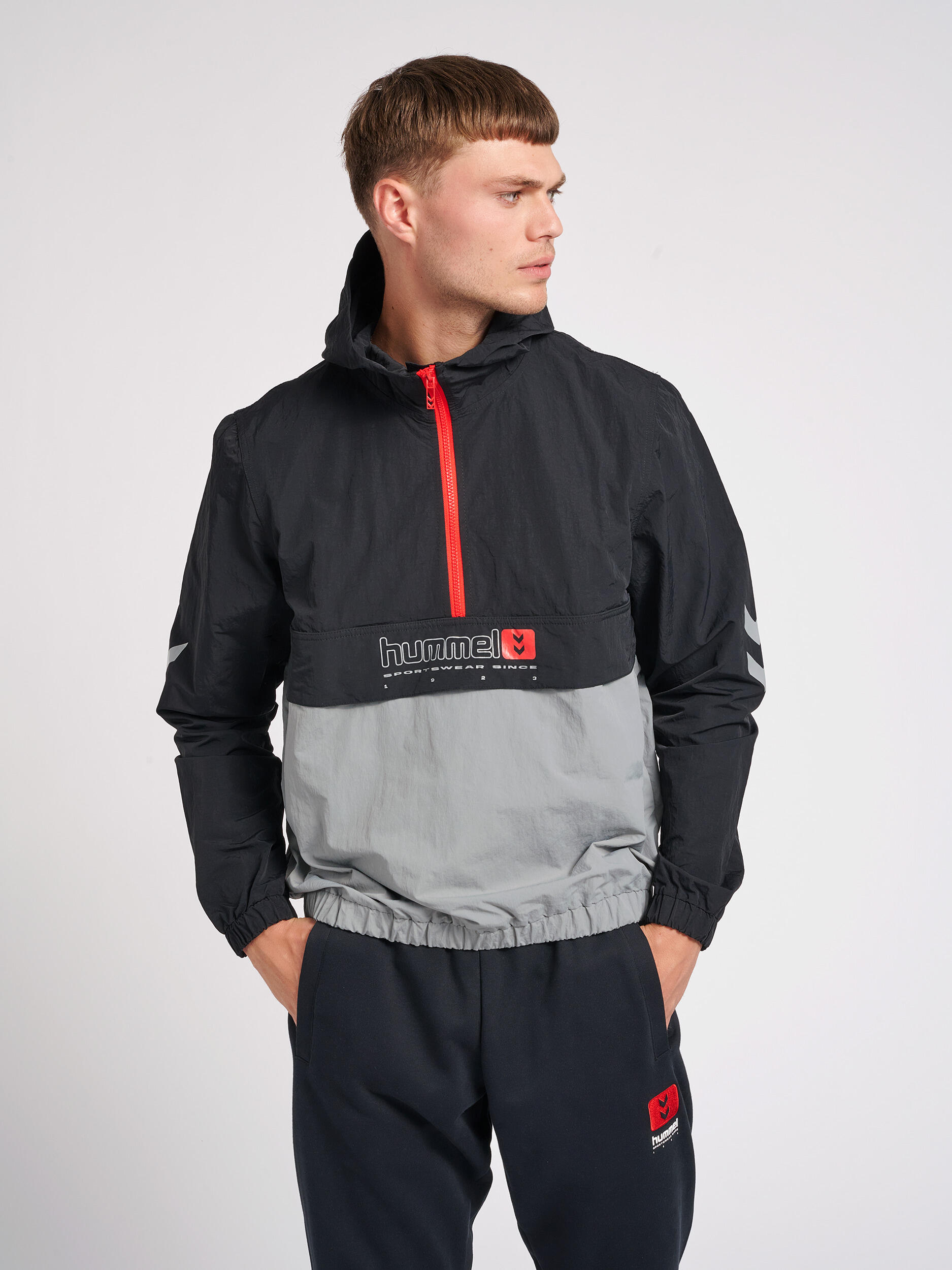 Rits Sweatshirt Hmllgc Musa Unisex Volwassene 3/7