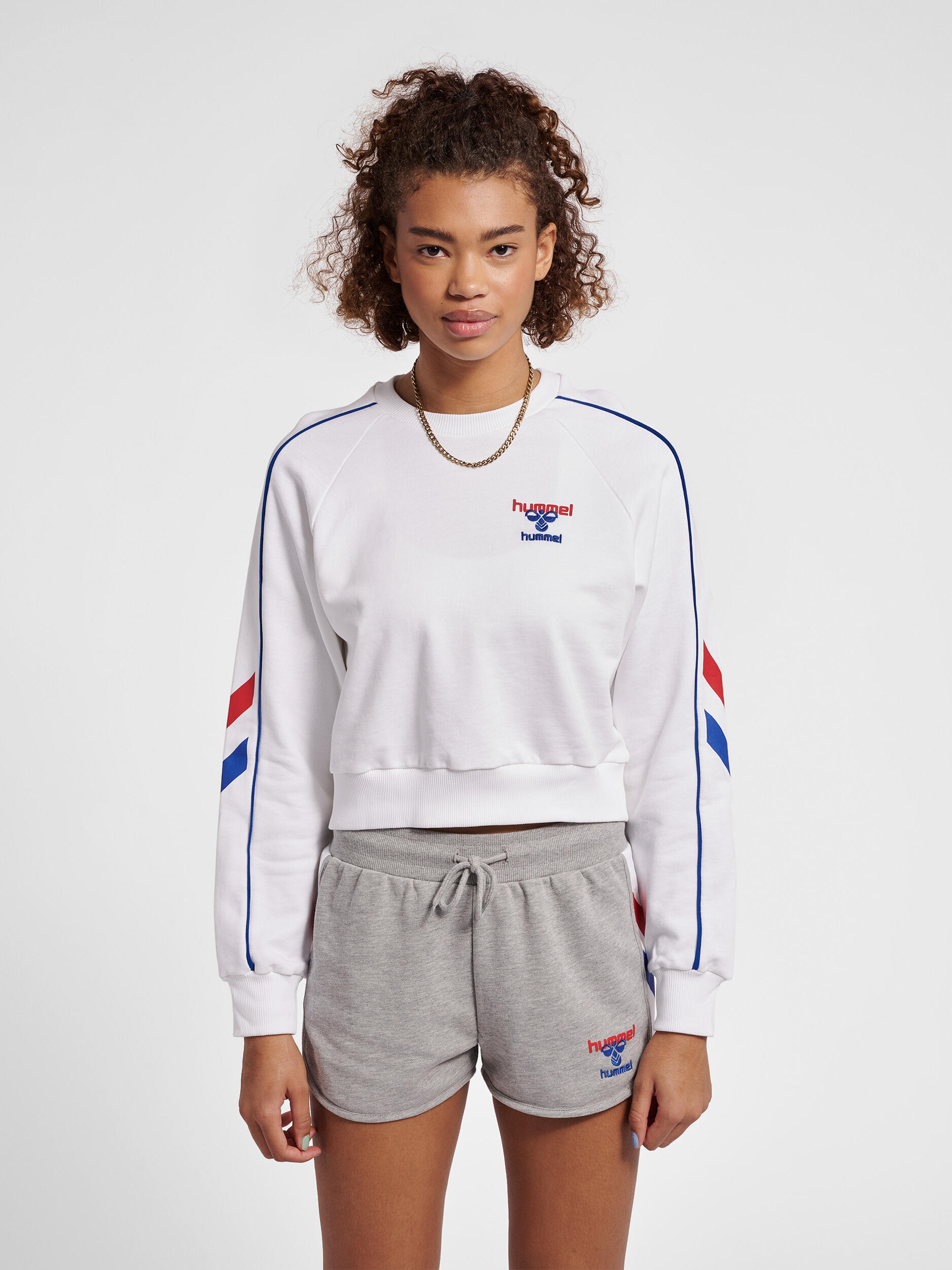 HUMMEL Sweatshirt crop woman Hummel IC Durban
