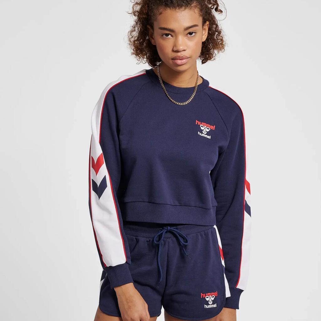 Sweatshirt crop woman Hummel IC Durban