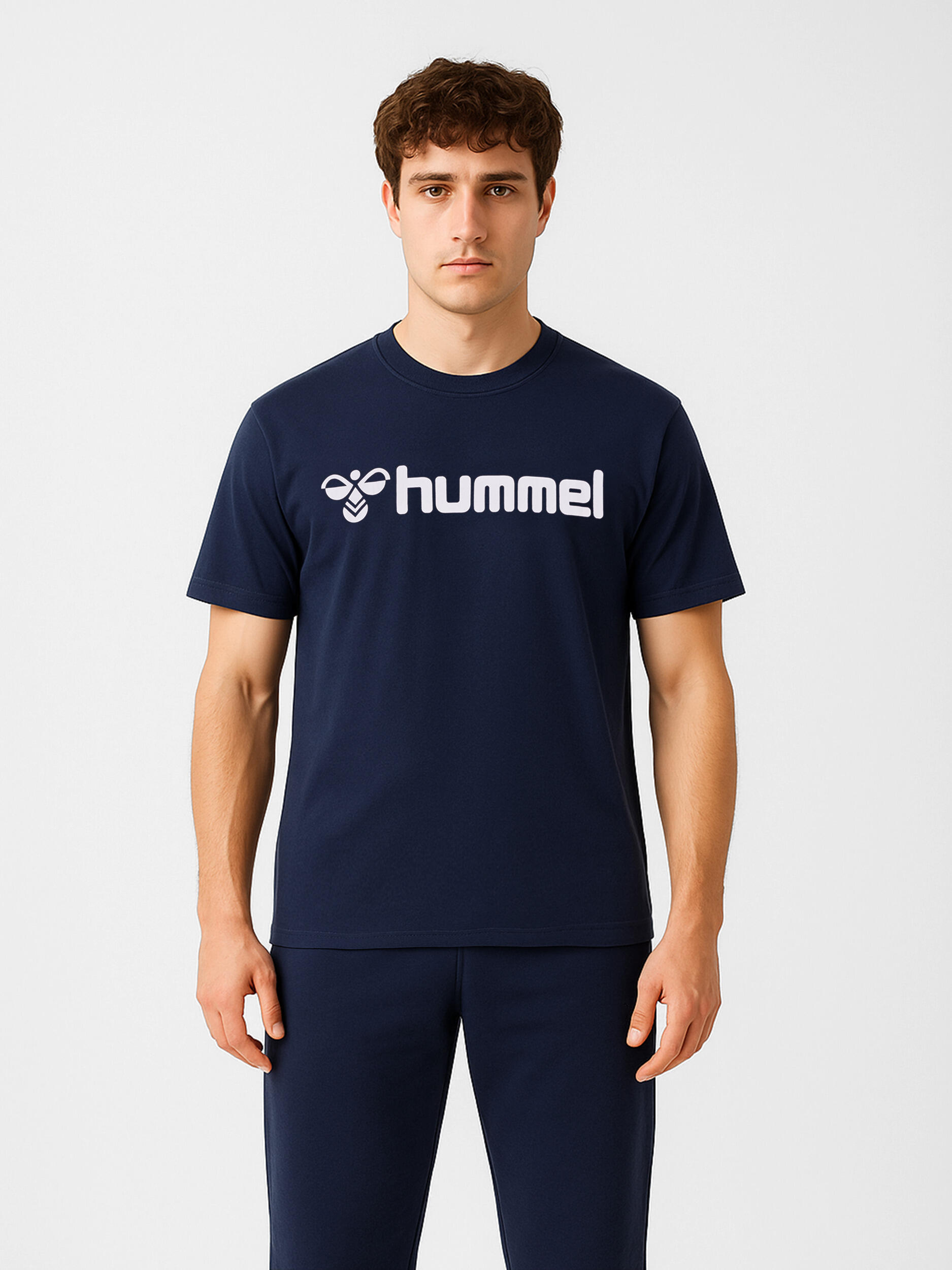 Instap T-Shirt Hmlmover Heren 3/7