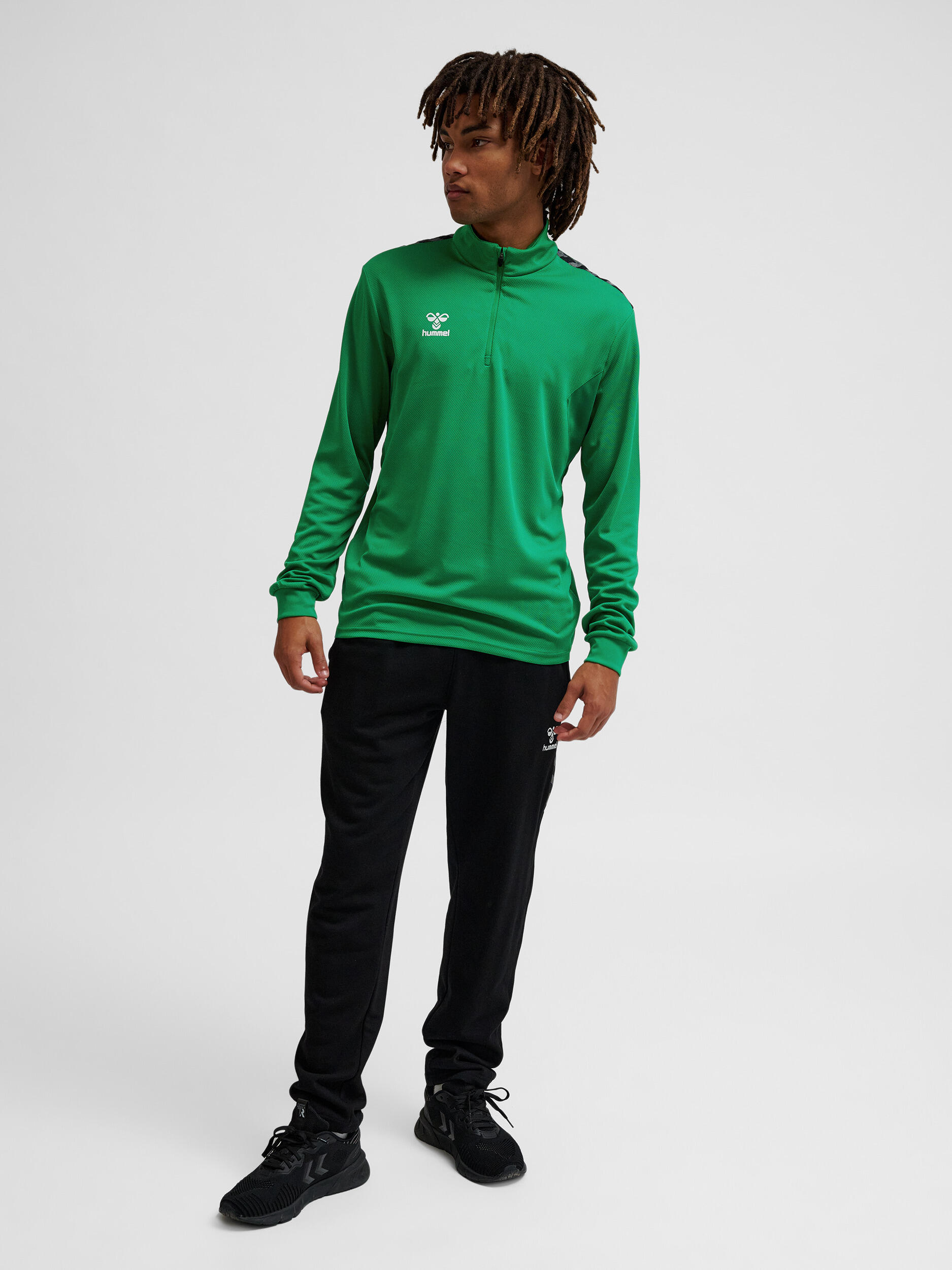 Demie-Fermeture Éclair Zip Sweat-Shirt Hmlauthentic Homme 3/7