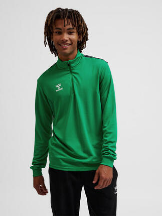Demie-Fermeture Éclair Zip Sweat-Shirt Hmlauthentic Homme