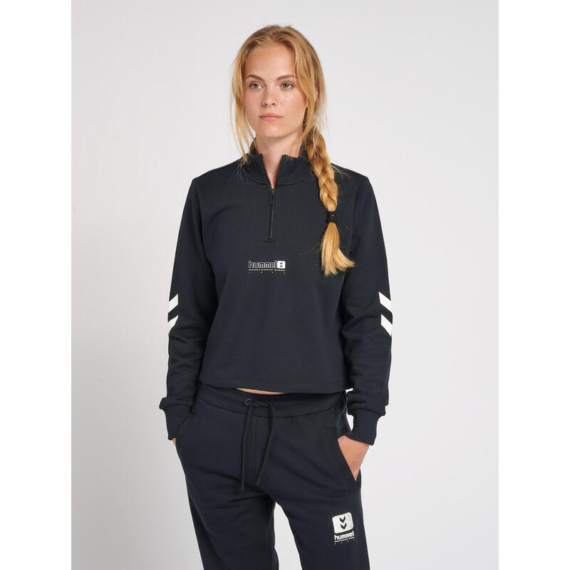 Fermeture Éclair Zip Sweat-Shirt Hmllgc Nikka Femme HUMMEL