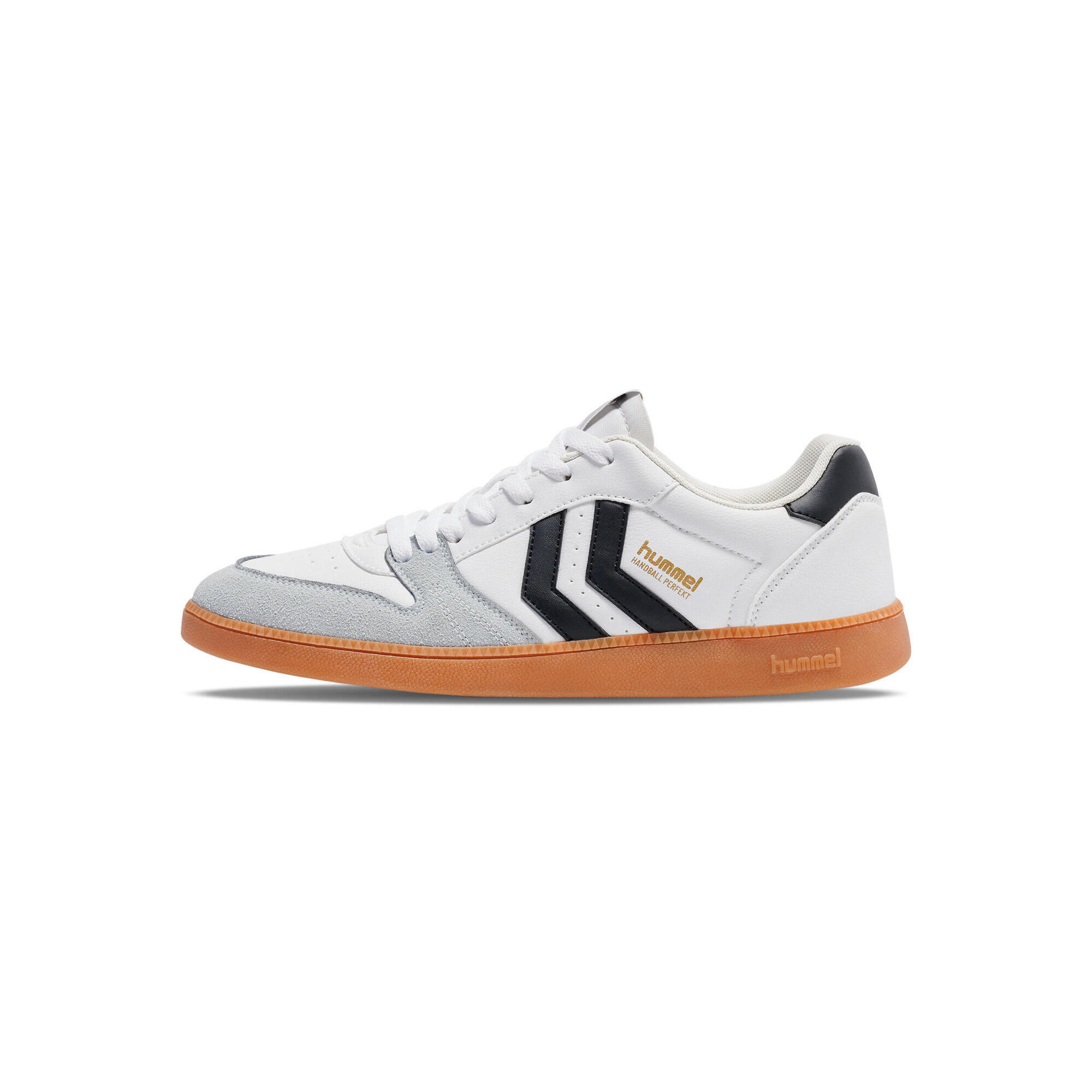 Hummel - Lacets Sneaker Handball Perfekt Adulte Hummel - Baskets - Blanc - 46 L/xl - Decathlon