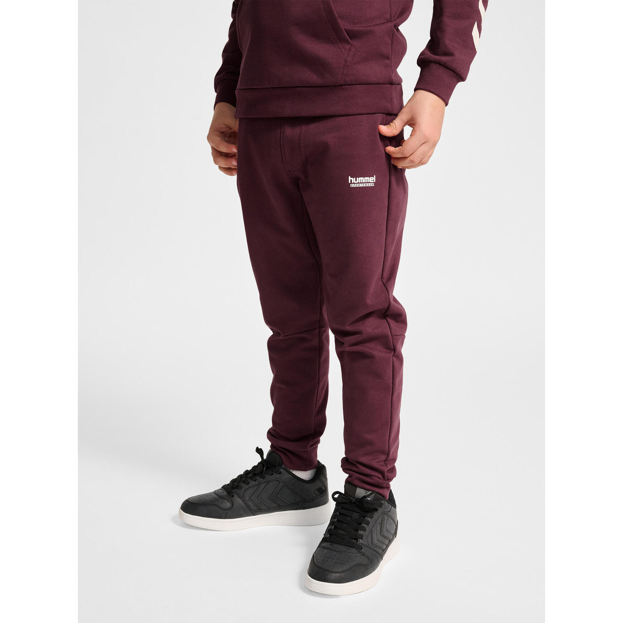 Hummel - Fermeture À Cordon Pantalon Hmljr Regular Enfant Hummel - Pantalons - Rose|rouge - Decathlon