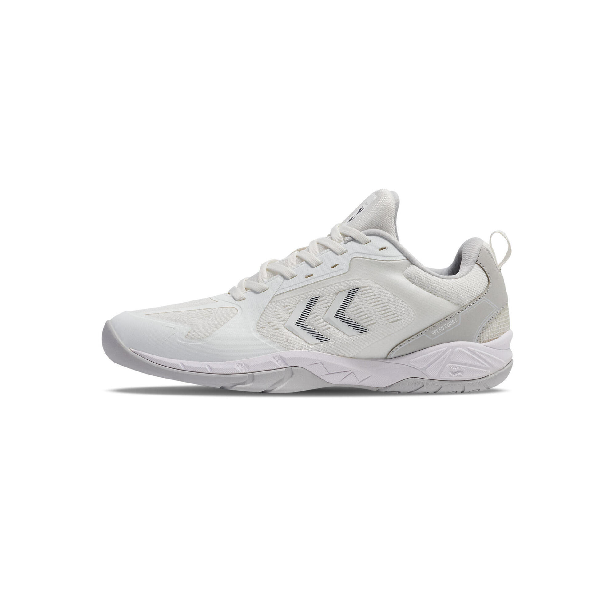 Hummel - Enfiler Veste Speed Court Intérieur Adulte Hummel - Chaussures De Sport - Blanc|gris - Decathlon