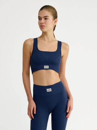 Brassière sans couture côtelé femme Hummel Pulse