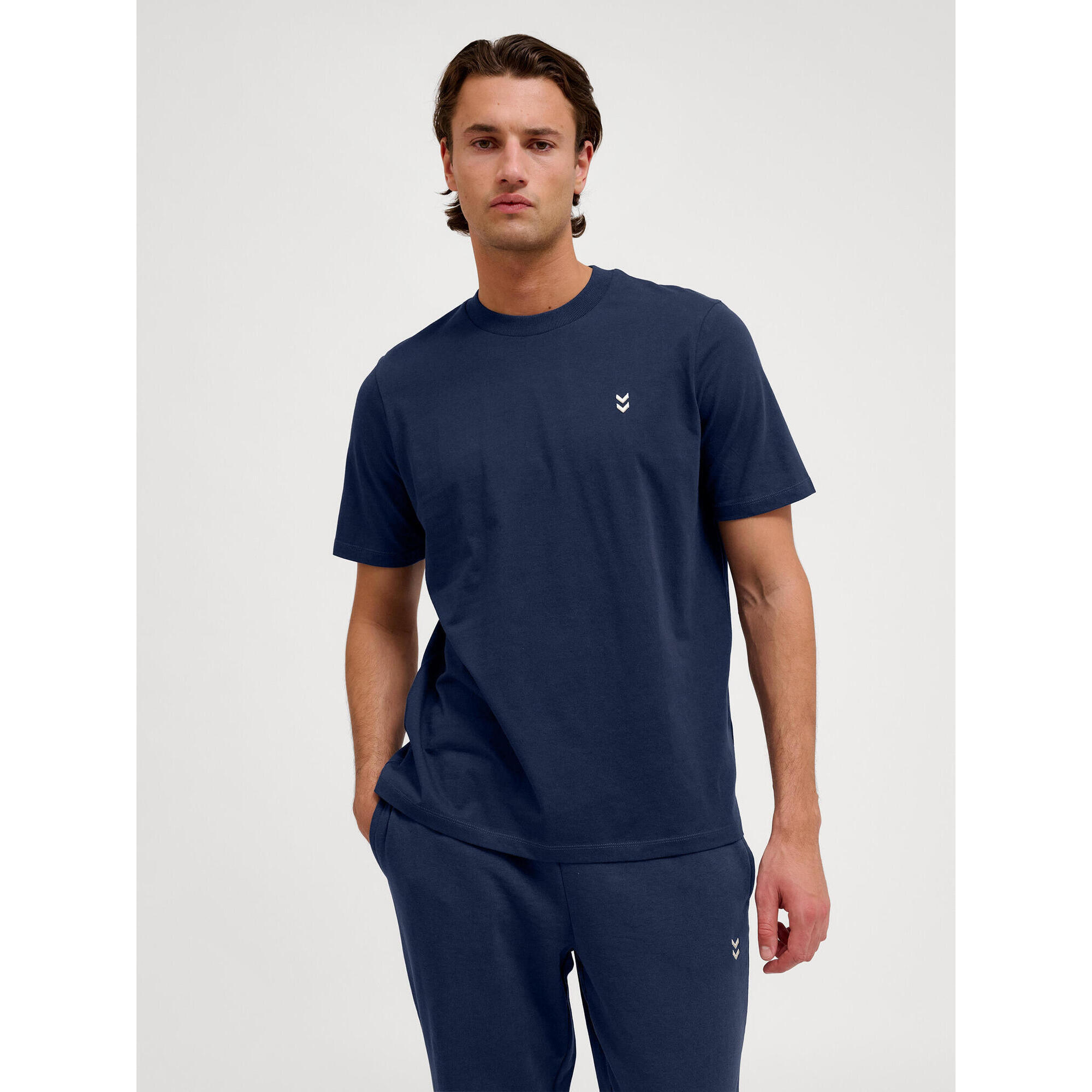 Hummel koszulka męska bawełniana logo haftowane hml Pulse T-shirt