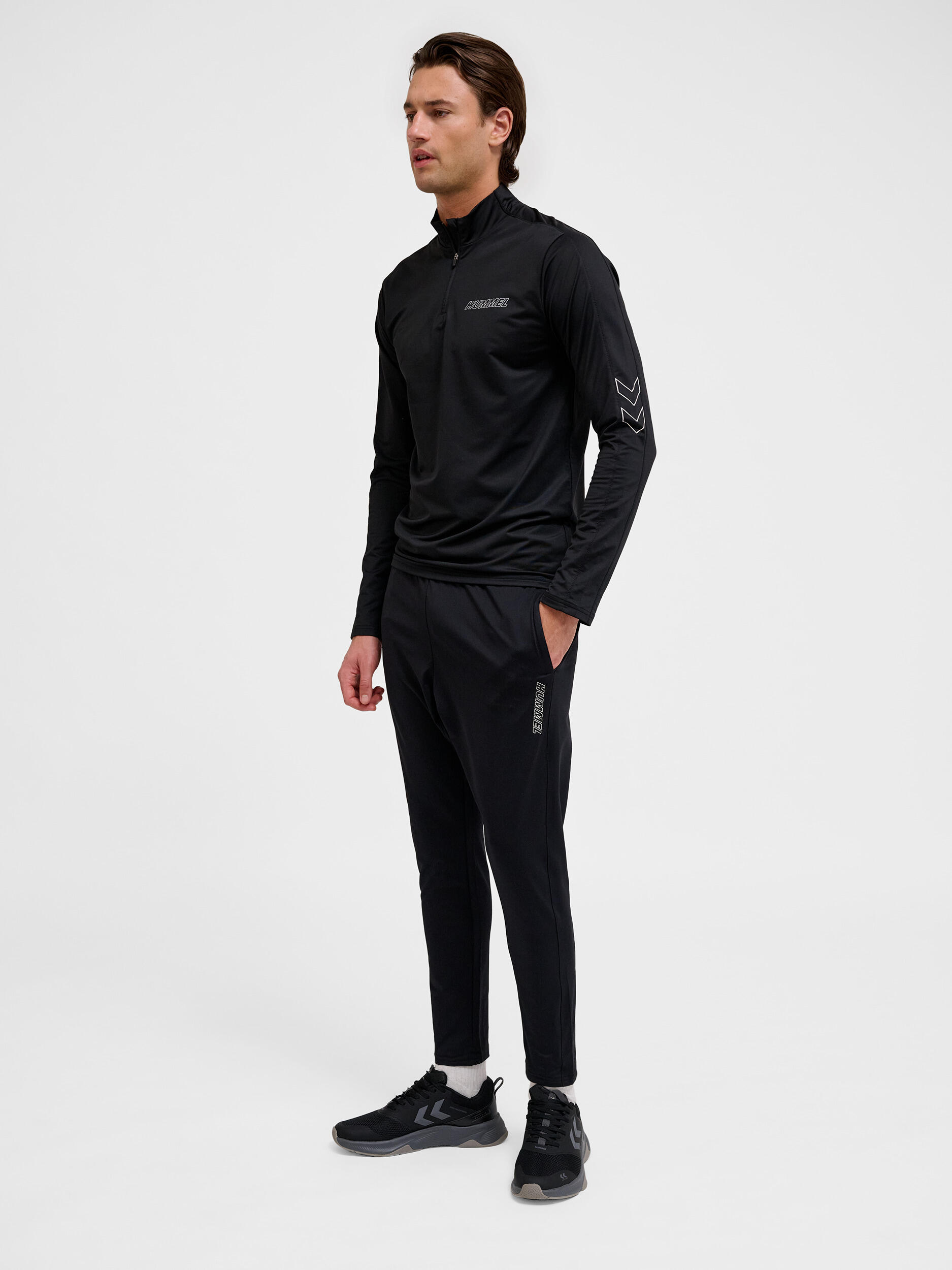 Demie-Fermeture Éclair Zip Combinaison Hmlte Strength Entraînement Homme 3/7