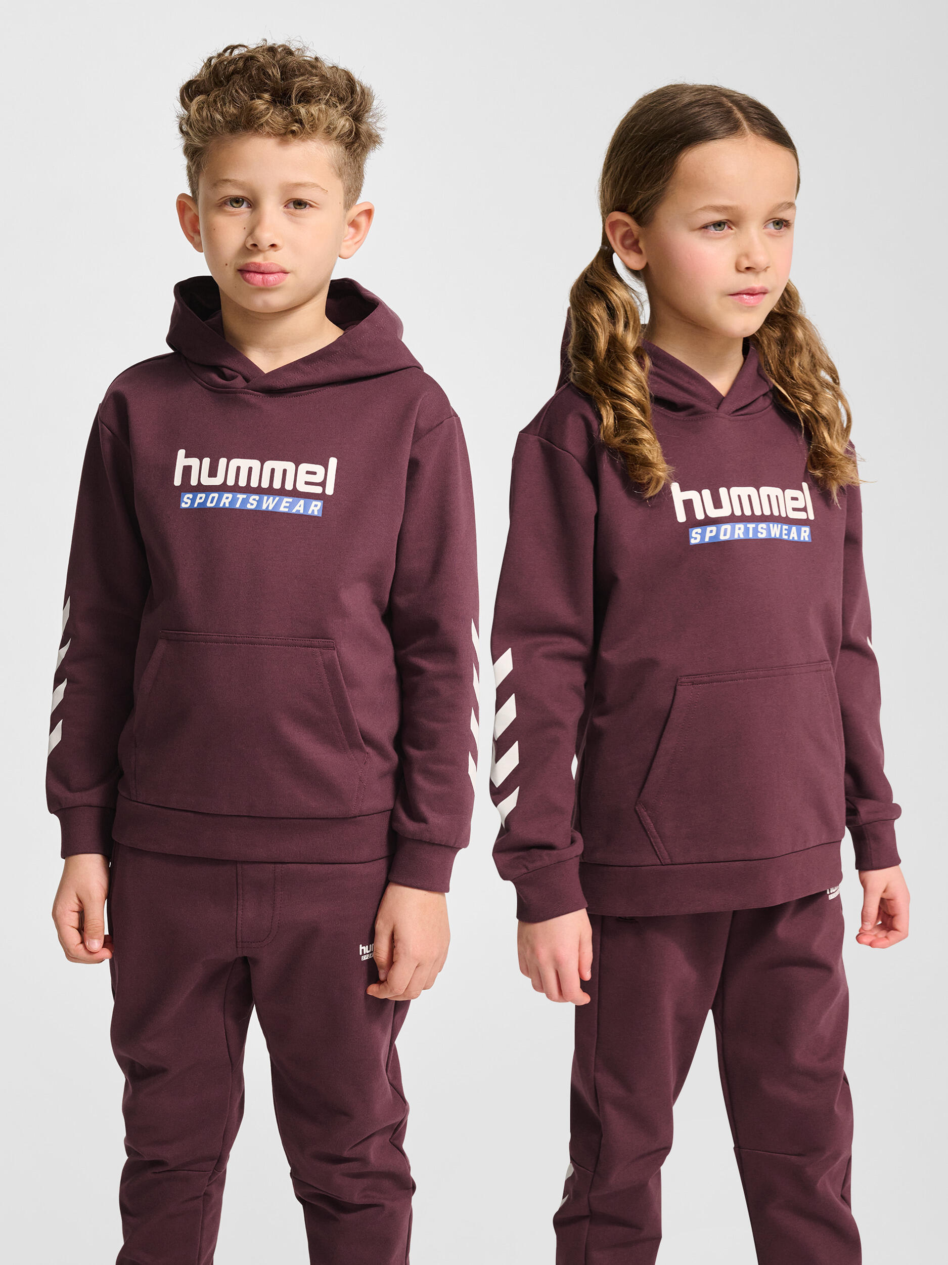 HUMMEL Felpa con cappuccio per bambini Hummel Logo