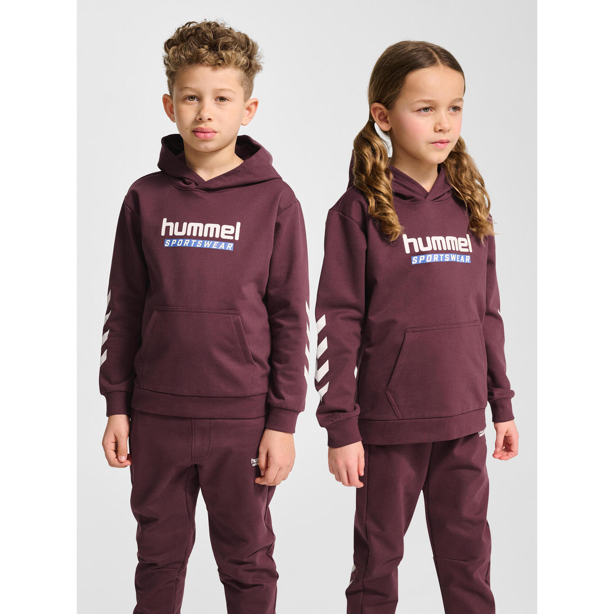 Hummel - Enfiler Chaussure D'Intérieur Hmljr Logo Mode De Vie Enfant Hummel - Pull - Rose|rouge - 10 À 12 Ans - Decathlon