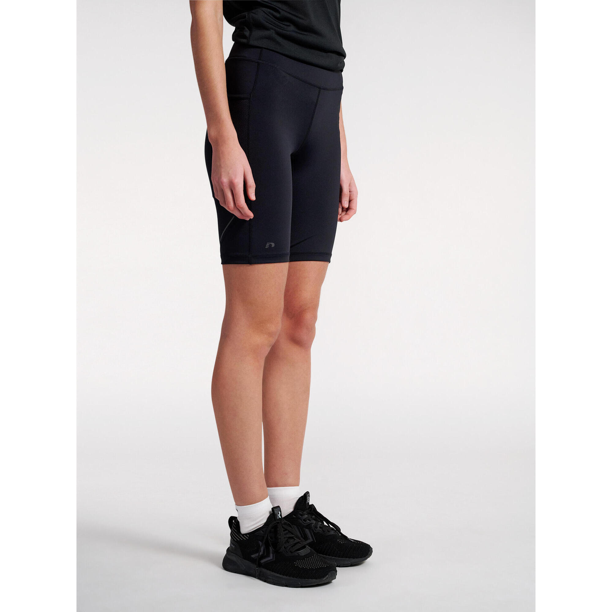Newline - Enfiler Tight Short Nwlrace Course Femme Newline - Short - Noir - S - Decathlon
