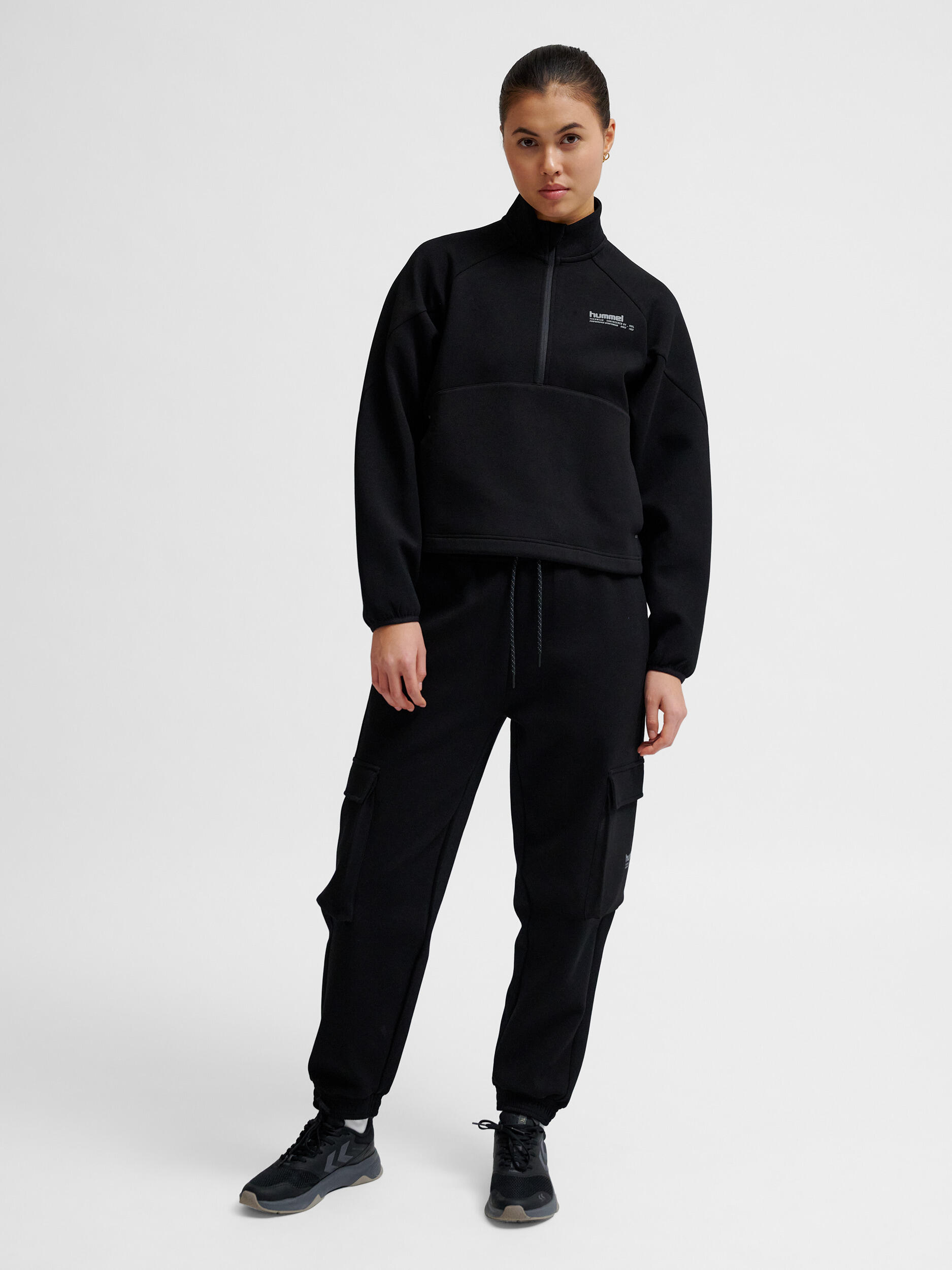 Demie-Fermeture Éclair Zip Sweat-Shirt Hmltech Femme 3/7
