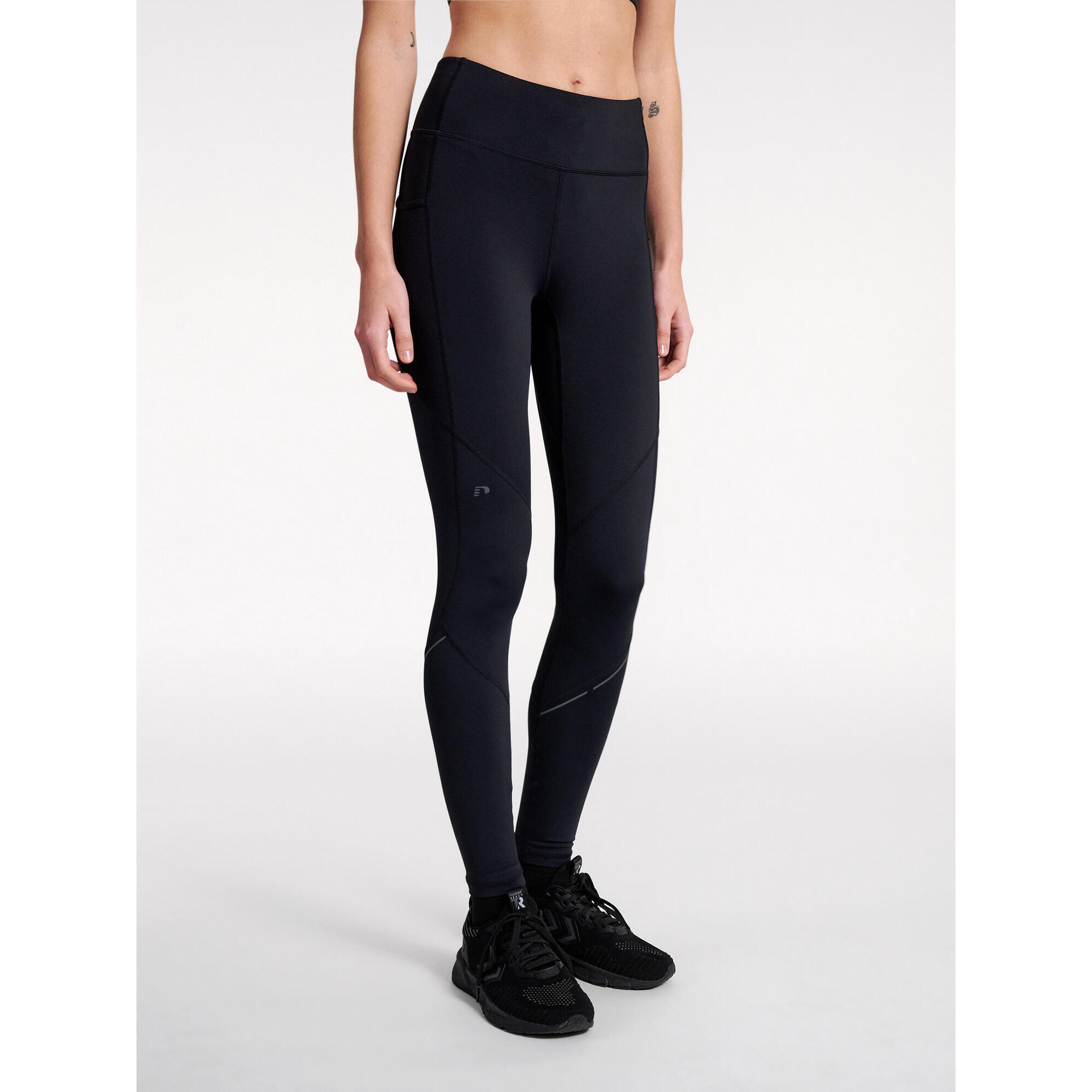 Newline Legginsy damskie sportowe do biegania jogging Wysoki Stan