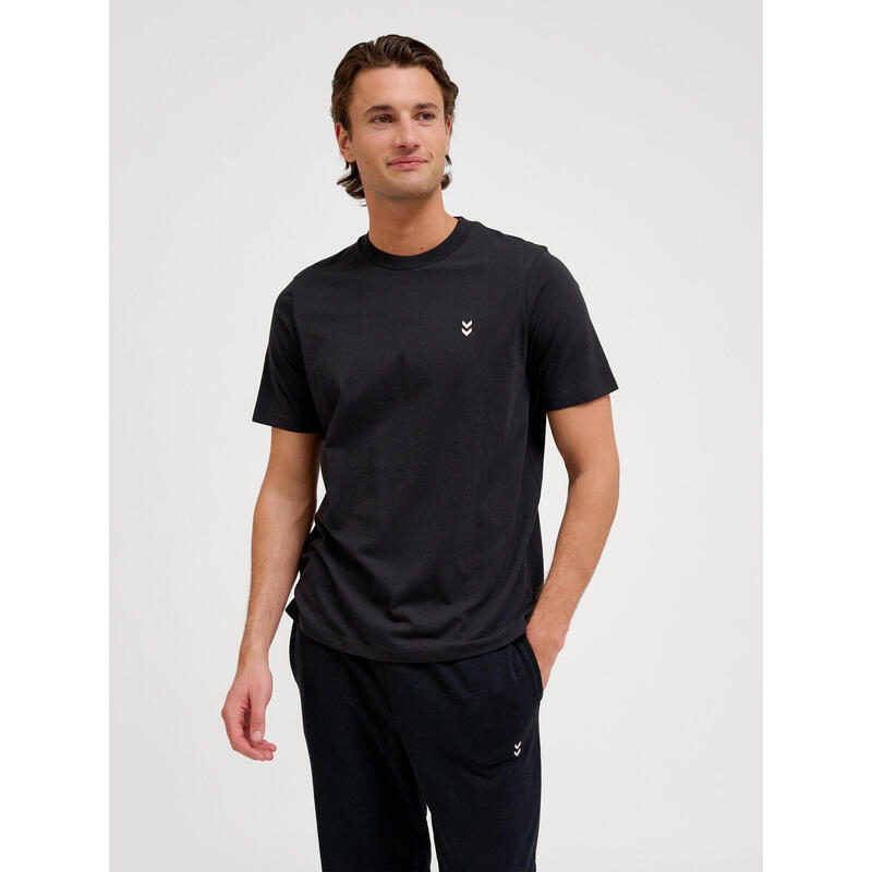 Hummel koszulka męska bawełniana logo haftowane hml Pulse T-shirt