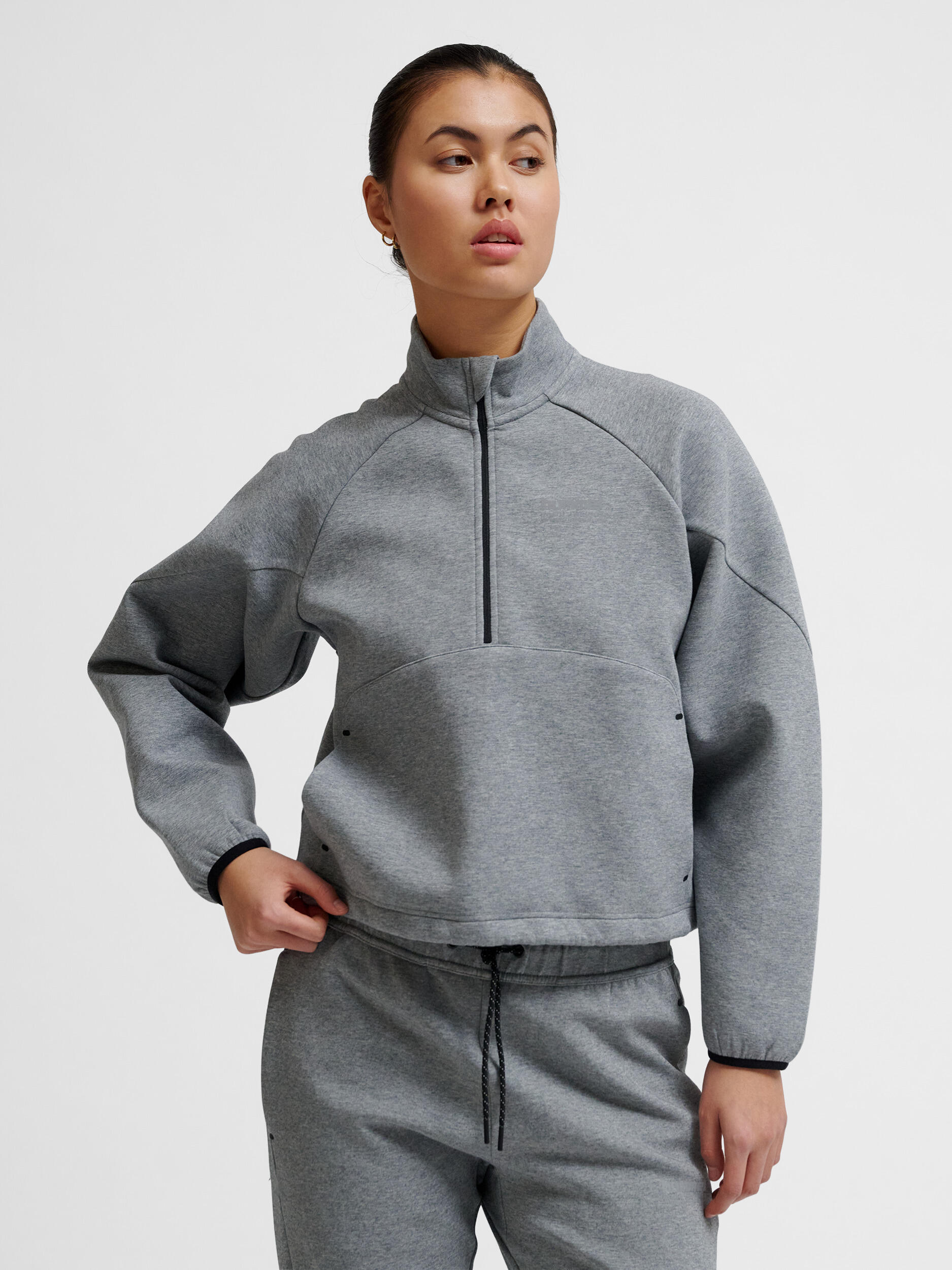 HUMMEL Sweatshirt 1/2 zip woman Hummel Tech