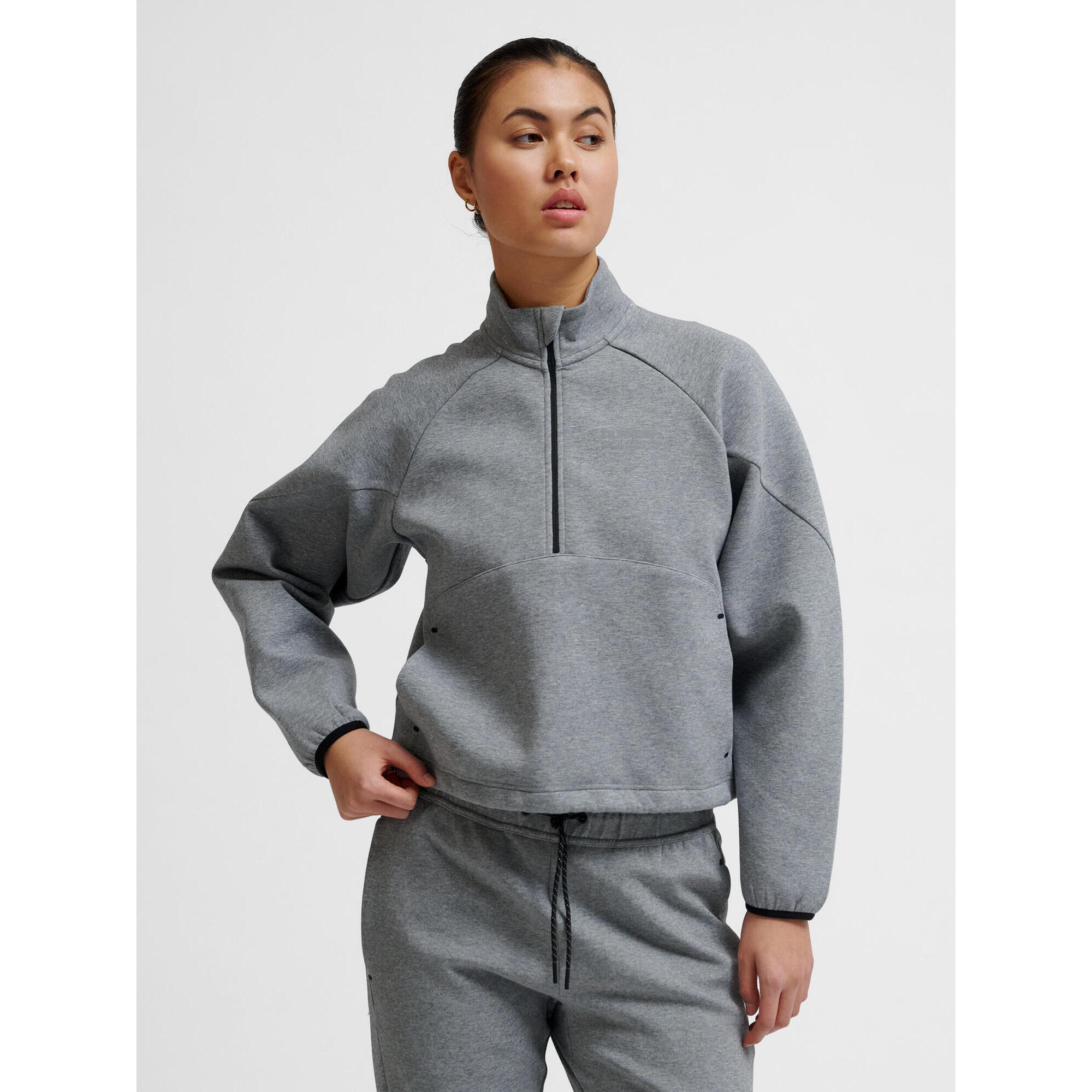 Bluza damska z zamkiem 1/2 Hummel Tech