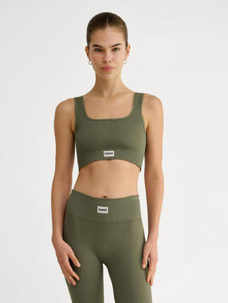 Brassière sans couture côtelé femme Hummel Pulse