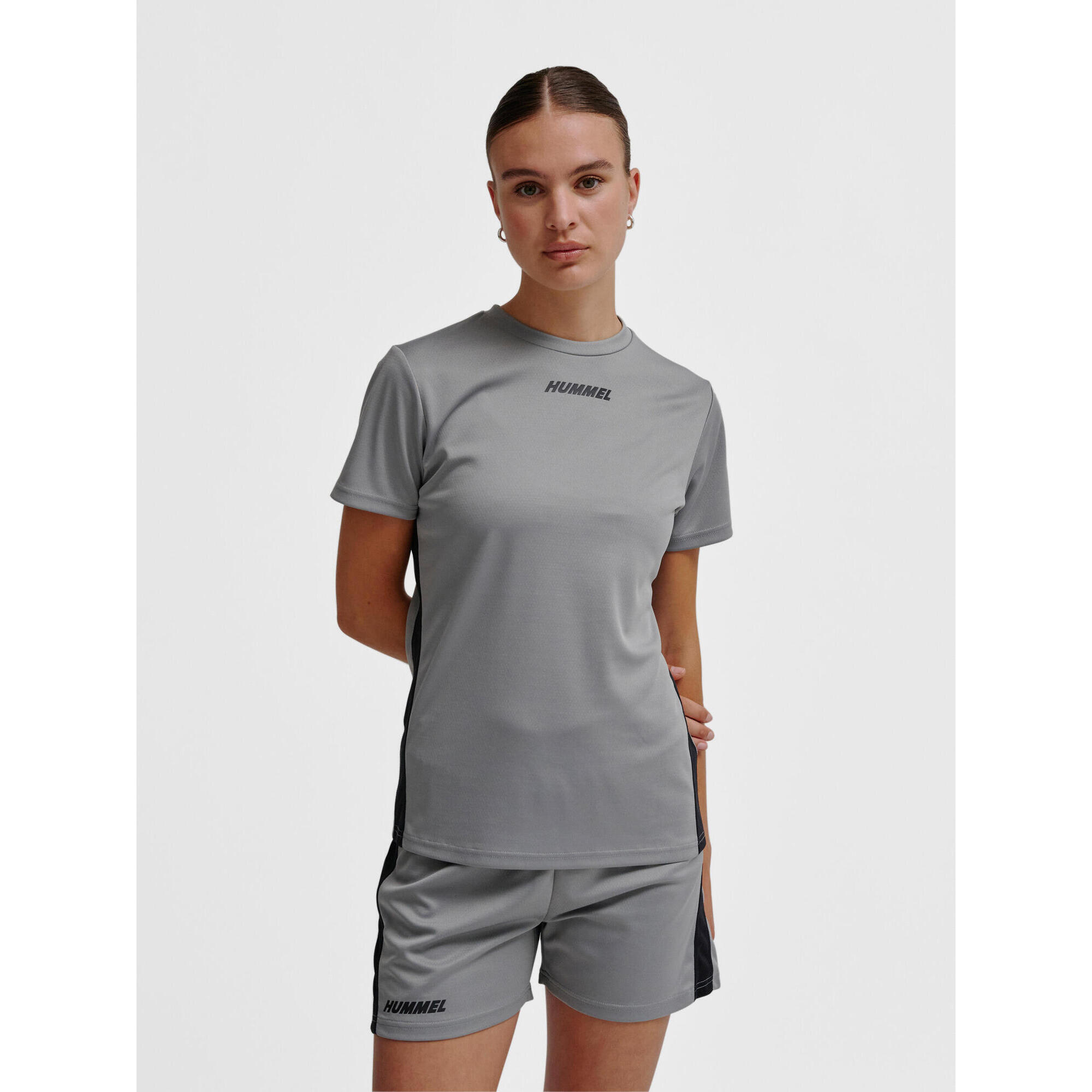 Hummel - Enfiler T-shirt Hmlmulti Entraînement Femme Hummel - T-shirt Manches Courtes - Marron - 42 M/l - Decathlon