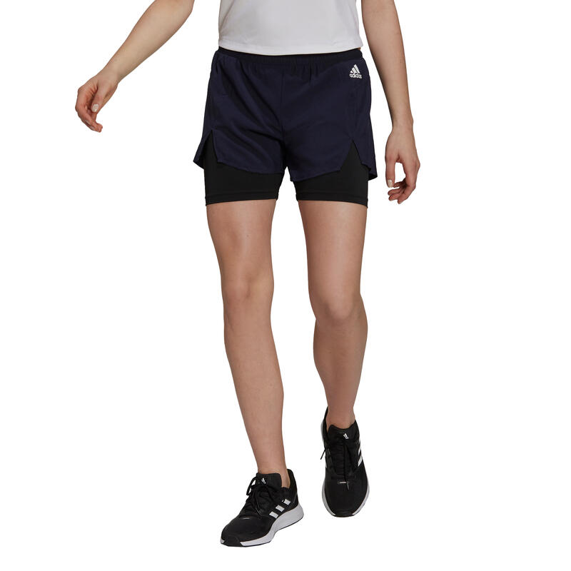 Short femme adidas Primeblue Designed To Move 2-In-1 Sport