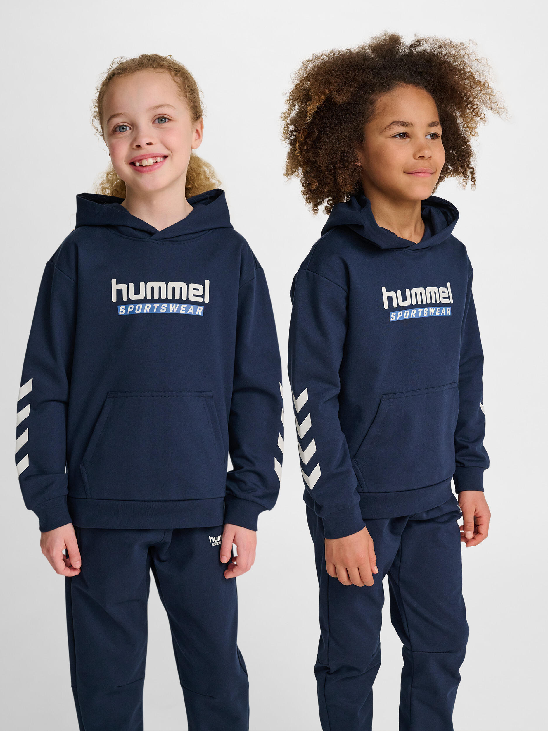 HUMMEL Felpa con cappuccio per bambini Hummel Logo