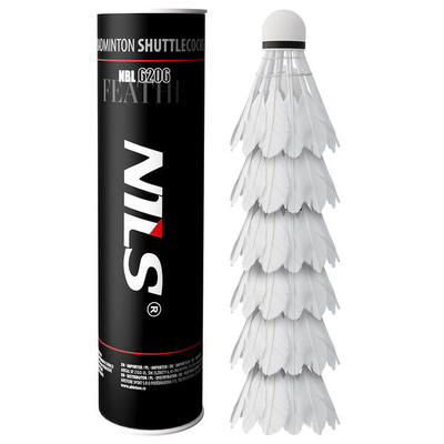 Badminton shuttles nbl6206 6 stuks. nils