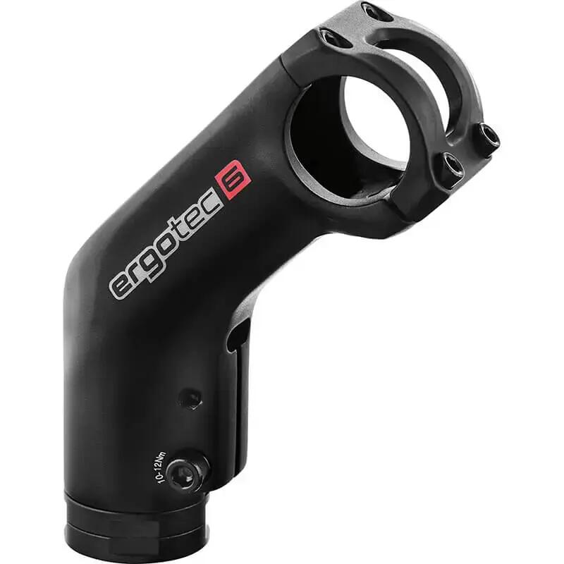 Ergotec stem Highbarracuda Ahead 28.6 31.8, 90mm, 45 ° > to translate in English